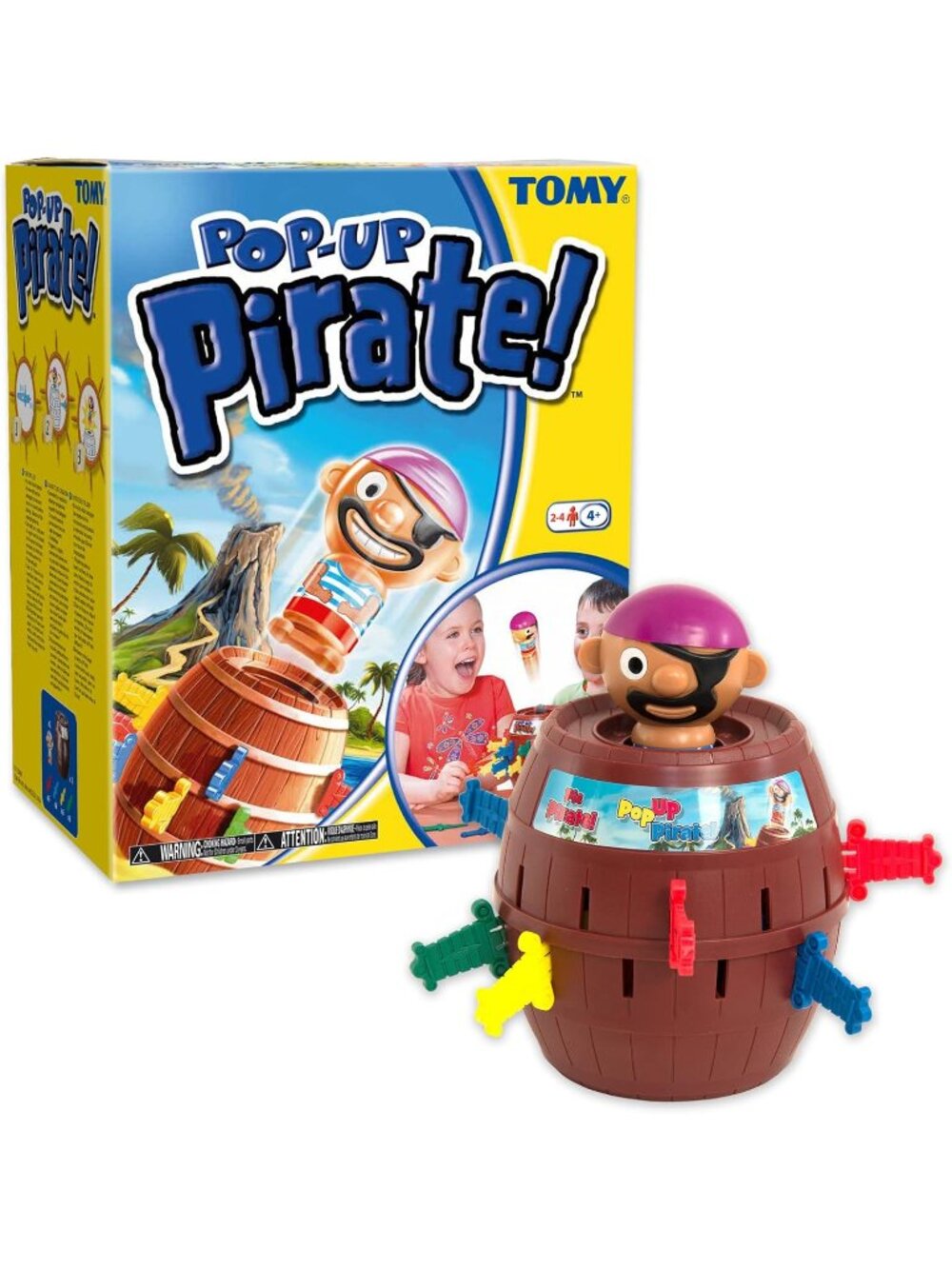Original Tomy Pop-Up Pirate Family Game New Sealed For Age 4+